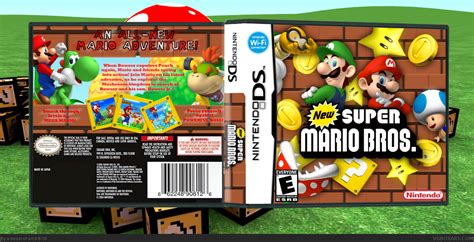 Viewing Full Size New Super Mario Bros Box Cover