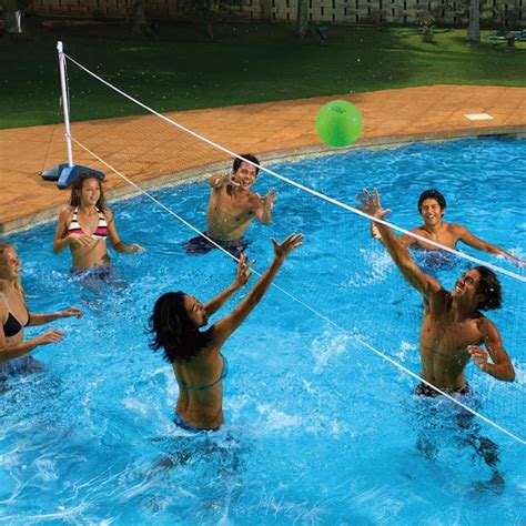 Poolmaster Poolmaster Across In Ground Swimming Pool Volleyball Pool ...