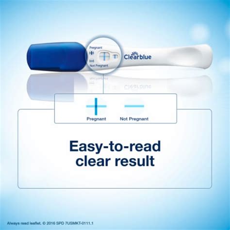 Clearblue Rapid Detection Pregnancy Test 2 Ct Kroger