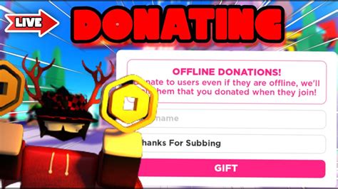 LIVE 100 Robux Spin The Wheel In Pls Donate Donating And Raising