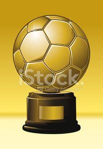 Gold Soccer Trophy Stock Vector | Royalty-Free | FreeImages