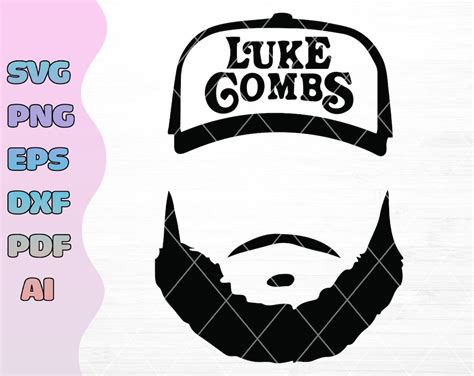 Luke Combs Svg Luke Combs Png Luke Combs Lyrics Svg Etsy