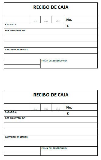 Formato Recibo De Caja En Excel Para Descargar Gratis Ouiluv