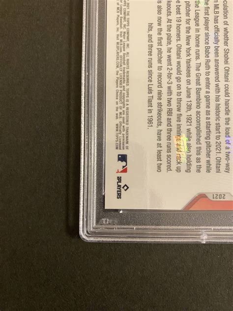 Yahoo オークション 祝MLB史上最高額契約7億 PSA10 topps now 2021