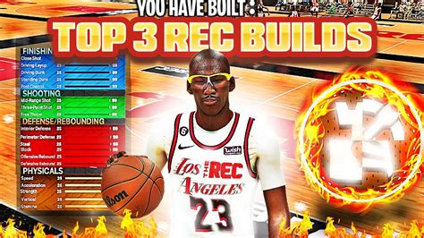 TOP 3 BEST REC PRO AM BUILDS ON NBA 2K23 CURRENT GEN THE MOST