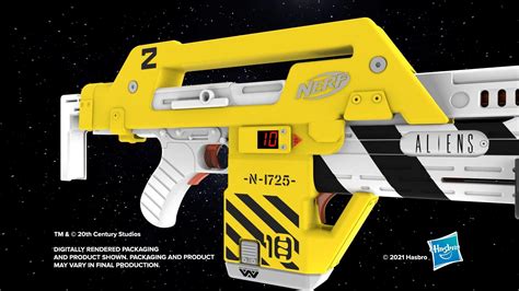 Nerf Aliens Lmtd Aliens M A Pulse Blaster Gamestop Exclusive