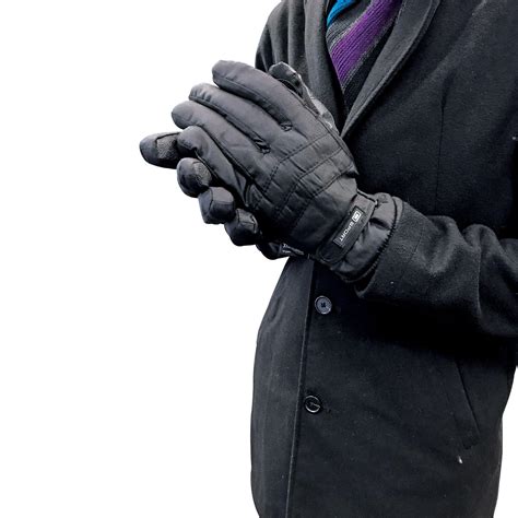 Mens 3M Thinsulate 40 gram Thermal Insulated Waterproof Ski Gloves