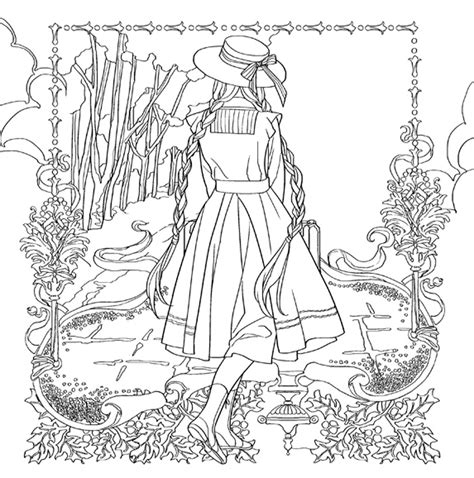 Anne Of Green Gables Coloring Book At Genjoeyblog Blog