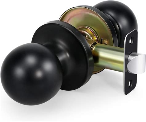 Loqron Passage Door Knob Nonlocking Ball Door Knob Keyless Interior