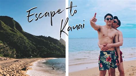 Escape To Kauai Part 2 Beach Time Hawaii Travel Vlog Gay Couple