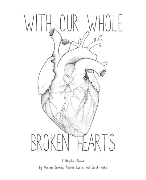 With Our Whole Broken Hearts Graphic Memoir Melanie Curtis