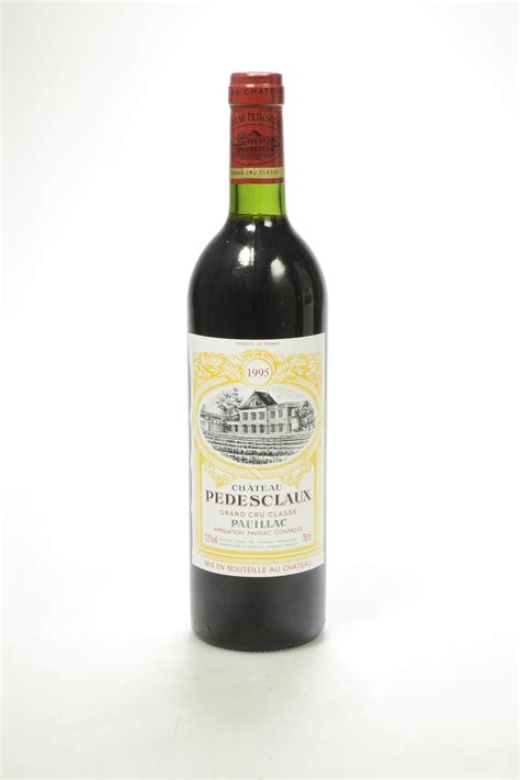 Château Pédesclaux 1995 Pauillac 5ème Cru Classé Christies