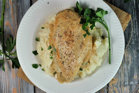 Chicken With Creamy Dijon Sauce And Mashed Potatoes Prevention Rd