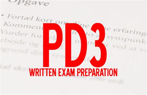 Pr Ve I Dansk Preparation For The Written Exam Learn Danish