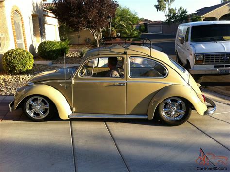 Restored 1966 Vw Bug Classic West Coast Custom Style Hot Rod