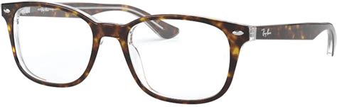 Eyeglasses Ray Ban Optical Rx Havana On Transparent Walmart