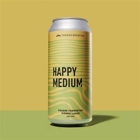 Buy Happy Medium (Foudre-Fermented Vienna Lager) - Threes Brewing