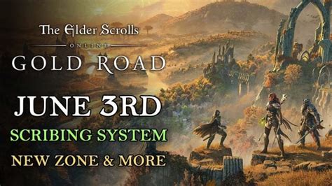 The Elder Scrolls Online Gold Road Chapter Revealed Coming In June