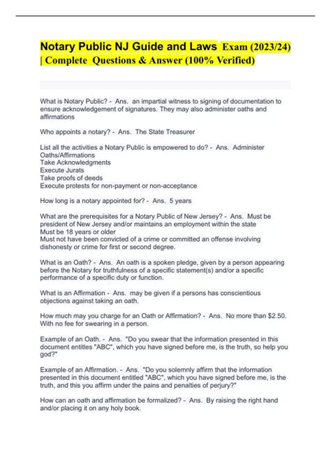 A complete list of requirements for a notary public nj 16