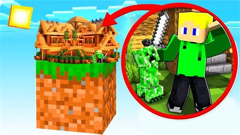 Minecraft de az EGÉSZ VILÁG egyetlen PICI BLOCKBÓL áll YouTube