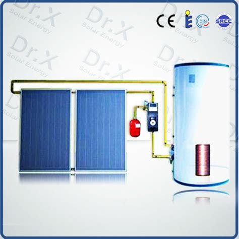 Split Pressurized Flat Panel Solar Water Heater System China Solar