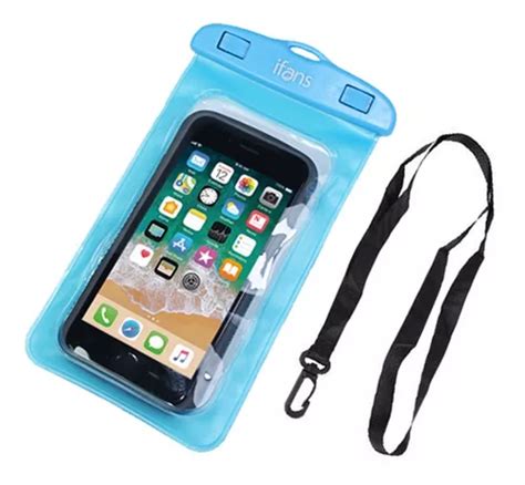 Estuche Protector Para Celular Sumergible Agua Con Correa Cuotas Sin