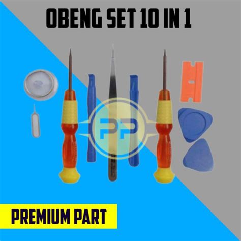 Jual Obeng Set Alat Pembuka Lcd Touchscreen Casing Hp In Original