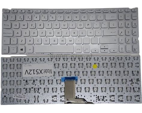 Teclado Español Plata ASUS Vivobook X512 F512 Series