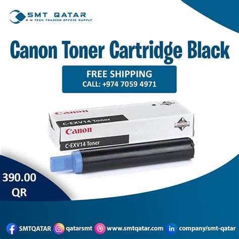 Canon Toner Cartridge Black With Free Shipping