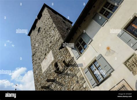 Spiez Castle, Switzerland Stock Photo - Alamy