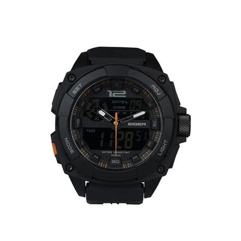 Jual Jam Tangan Eiger ANTERO Watches Black Hitam 91000 5444 ORIGINAL