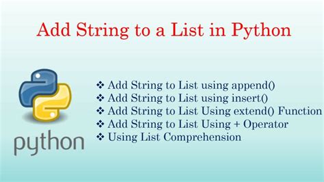 Add String To A List In Python Spark By Examples