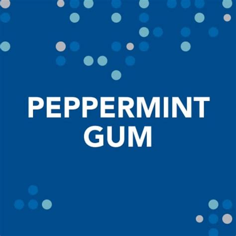 Orbit Gum Peppermint Sugar Free Chewing Gum Single Pack 14 Pc Kroger