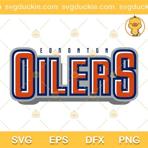 Edmonton Oilers Vector Team SVG, Edmonton Oilers