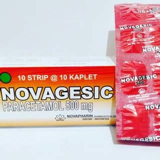 Jual Novagesic Tablet Per Strip Obat Anti Nyeri Shopee Indonesia