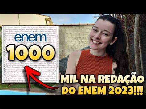 COMO TIRAR 1000 NA REDAÇÃO DO ENEM 2023 l Dicas de redação nota mil no