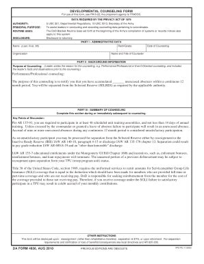 Developmental Army Monthly Counseling Examples Army Iesanfelipe Edu Pe