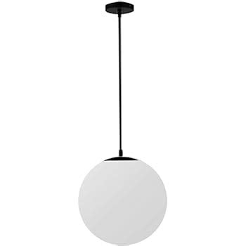 Fjronline E Modern Globe Pendant Light Modern Milk White Opal Glass