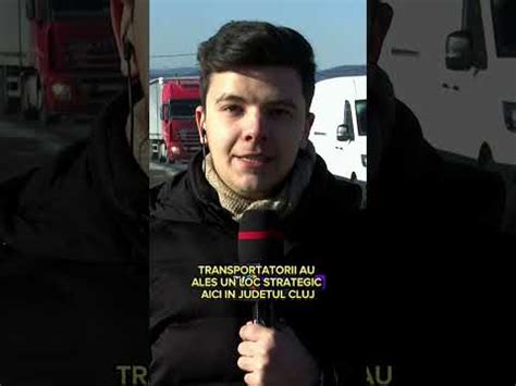 REPORTAJ De Ce Au Protestat Soferii De Camion Cu 5 10km H La Intrarea