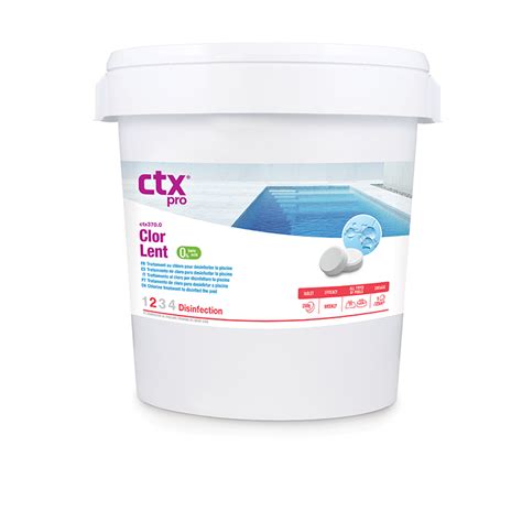 Cloro Lento Tricloro En Tabletas 250g CTX 370 0 Borico Piscina Y Spa