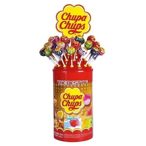 Pirulito Chupa Chups Corante Natural 100 Unidades 1 2kg Pirulito