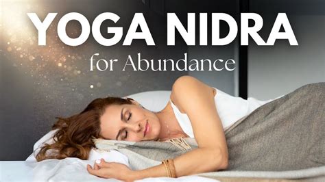 Yoga Nidra For Abundance Non Sleep Deep Rest Nsdr Youtube