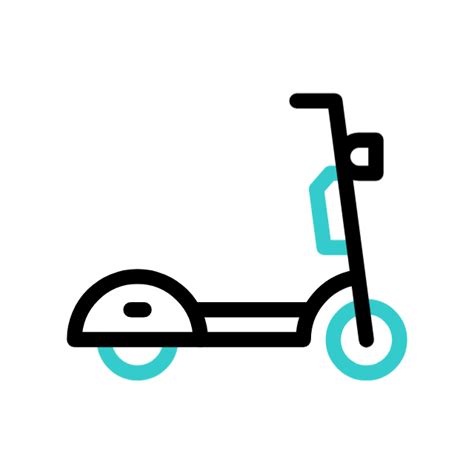 Scooter Animated Icon Free Transportation Animated Icon