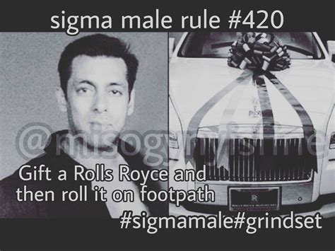 Sigma Male Rules Meme - memestund