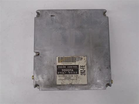 TOYOTA 1998 1999 TACOMA 2 4L 89661 04352 ENGINE COMPUTER MODULE ECU