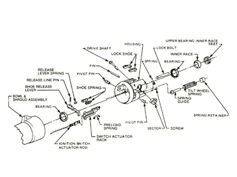 Steering Column 88 Chevy Truck