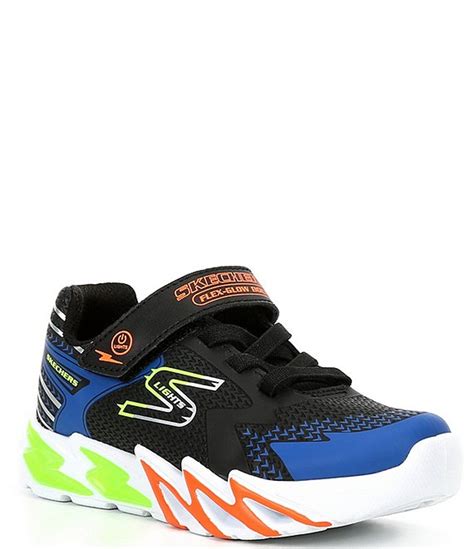 Skechers Boys' S Lights Flex-Glow Bolt Lighted Sneakers (Youth) | Dillard's