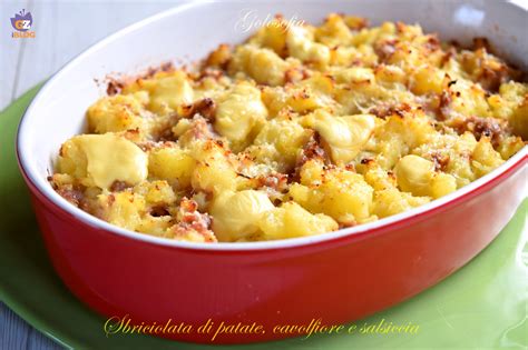 Sbriciolata Di Patate Cavolfiore E Salsiccia Ricetta Fantastica