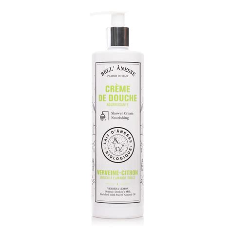 CRÈME DOUCHE VERVEINE CITRON AU LAIT D ÂNESSE BIO