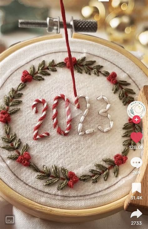 Pin Di Kaesthetics Su Embroidery Nel 2024 Ricami Per Natale Idee Di